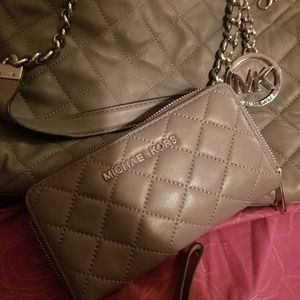 Michael Kors handbag and wallet